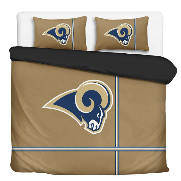 Los Angeles Rams 3-Pieces Full Bedding 001